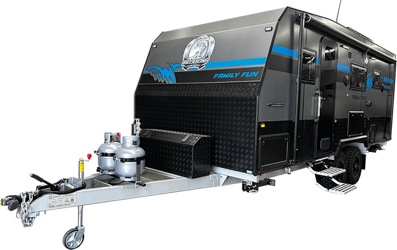 Billabong Double Bunk Family Caravan Slide